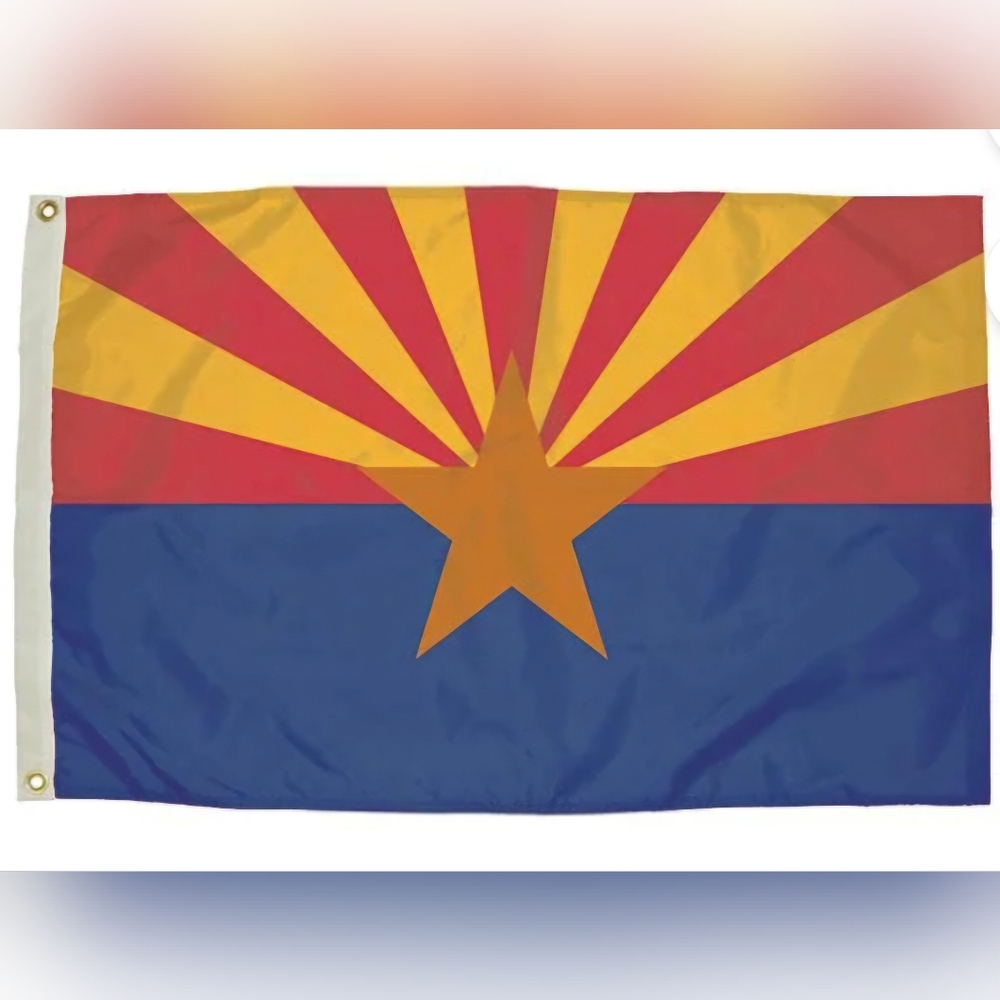 Arizona State Flag 3x5 Foot Double Sided Indoor Outdoor Flag NIB